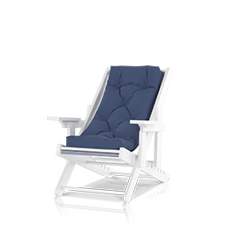 Foldable Relax Chair White